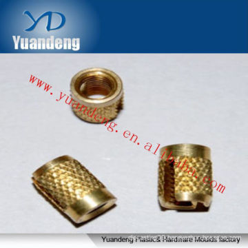 Precision CNC Turning and Milling Parts Brass Insert Knurling Nut